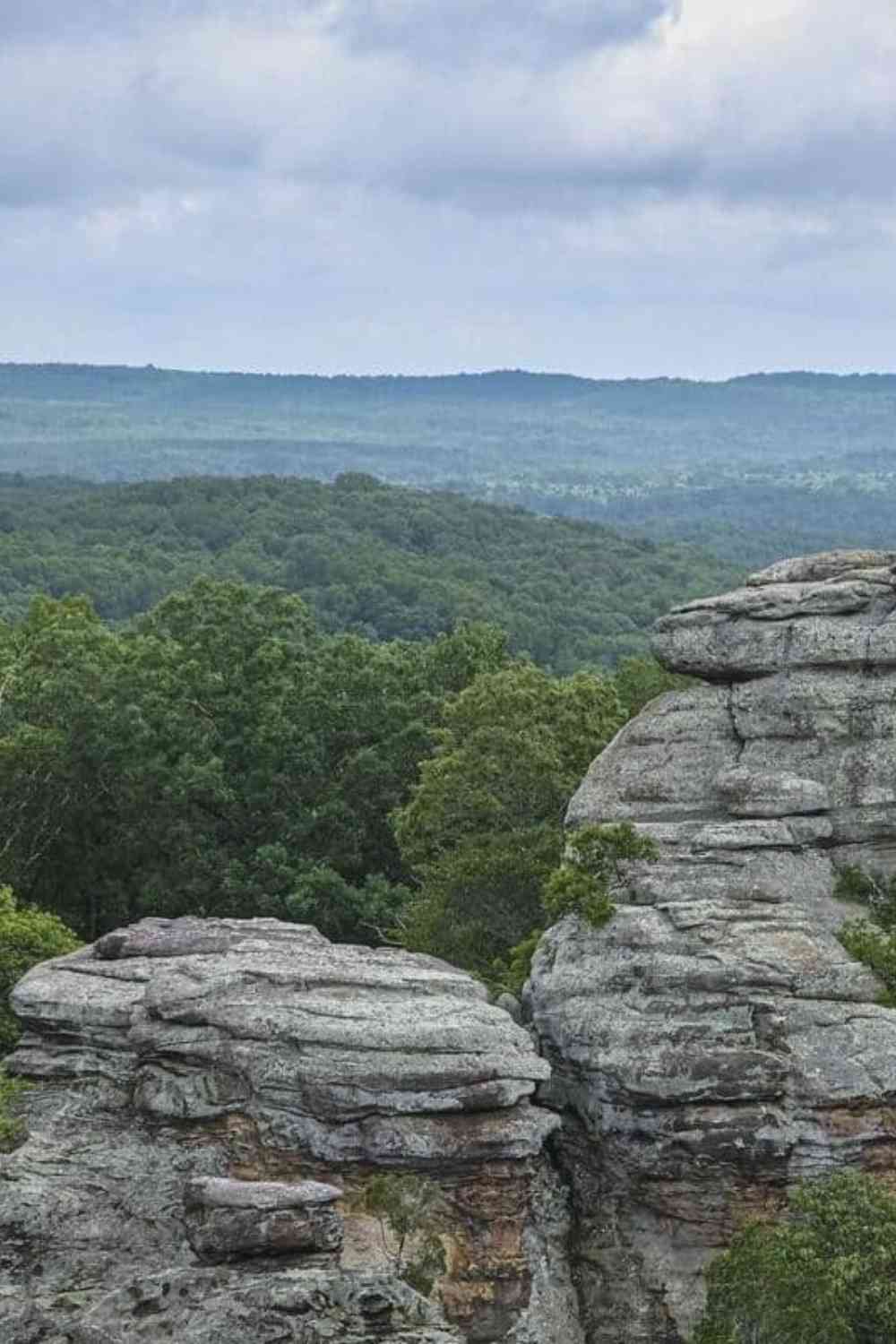 shawnee national forest in Illinois, USA