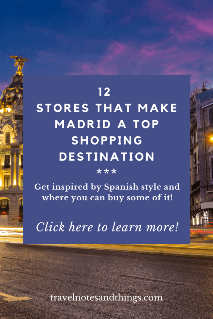 retail tour madrid