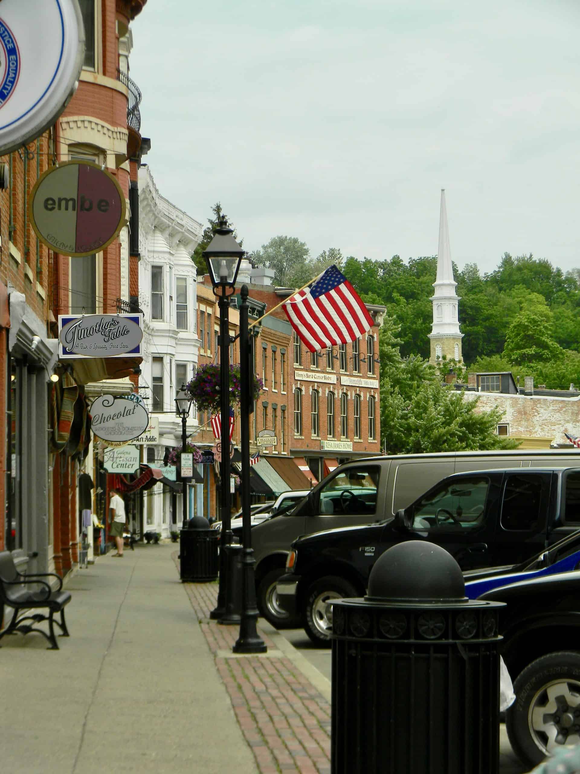 streets of galena, illinois