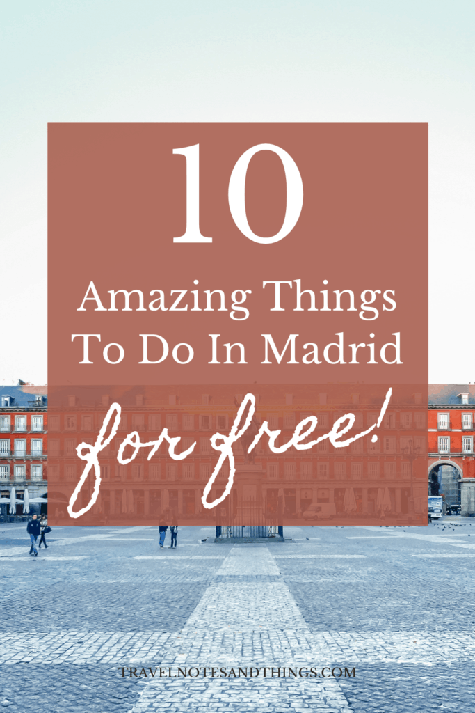 free things to do in madrid