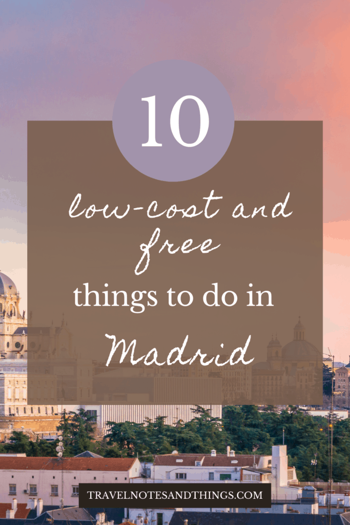 free things to do in madrid