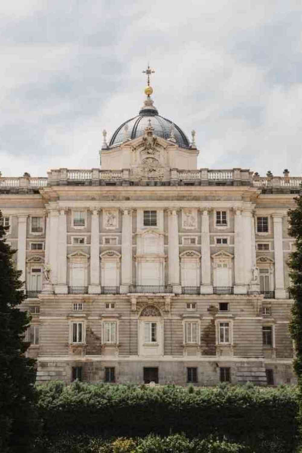 royal palace of madrid, spain