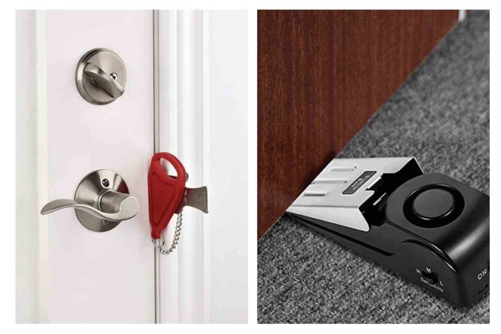 portable door lock for travel lovers who love safety