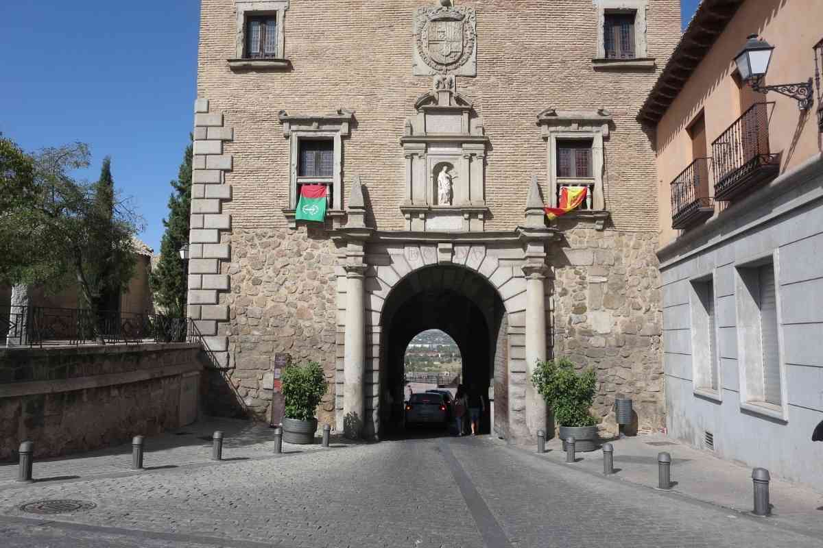 toledo, spain, historic downtown walled city