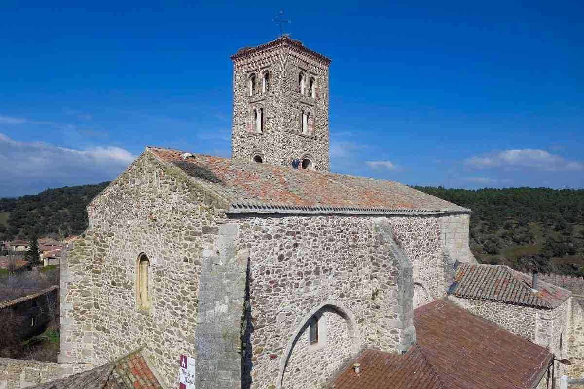 Buitrago del Lozoya, madrid, spain old church