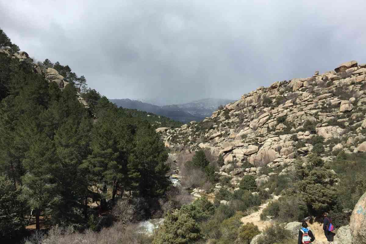 Manzanares El Real, madrid, spain hiking