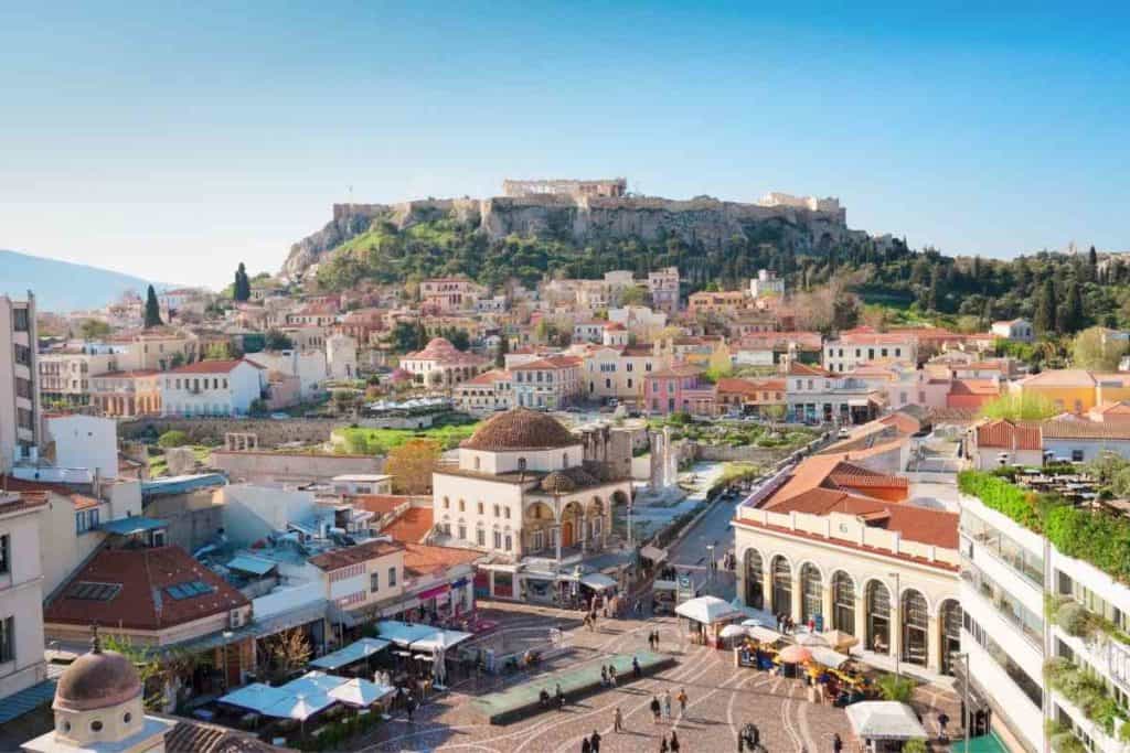 Monastiraki Square, Athens, Greece