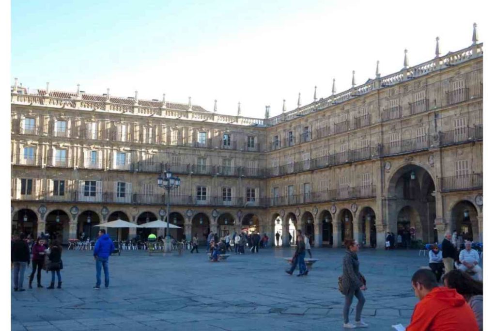 plaza de españa, salamanca, spain