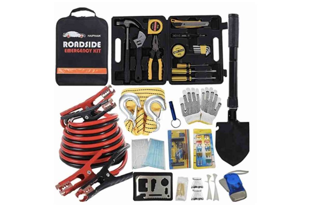 car accessory emergency car roadside roadtrip kit Car Accessories For Your Next Road Trip