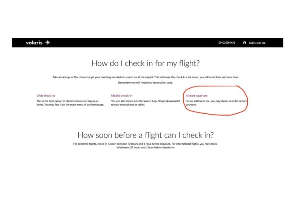 volaris flight check-in hidden fees to look for