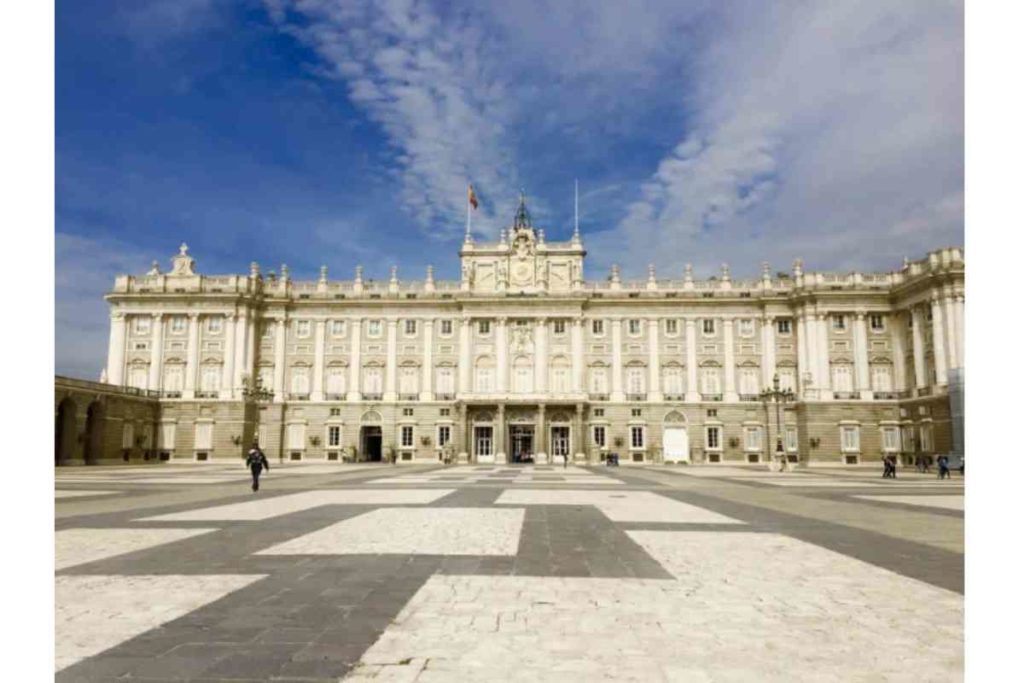 royal palace of madrid, spain